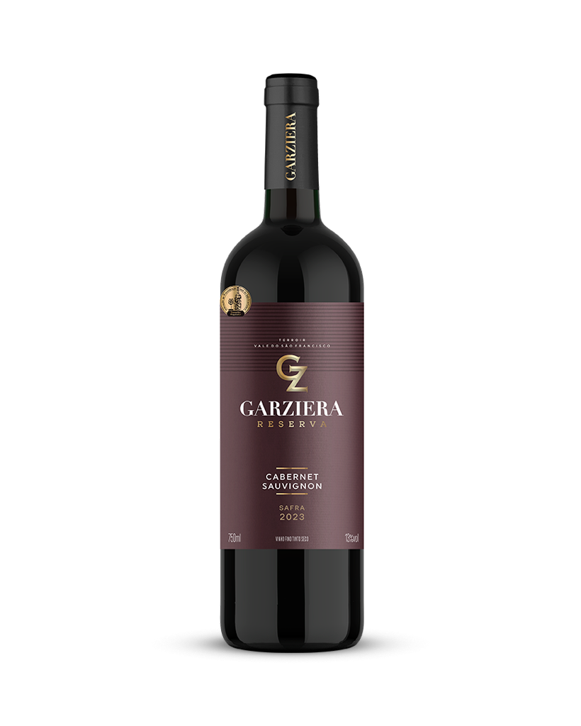 VINHO FINO TINTO CABERNET SAUVIGNON RESERVA GARZIERA 750ML
