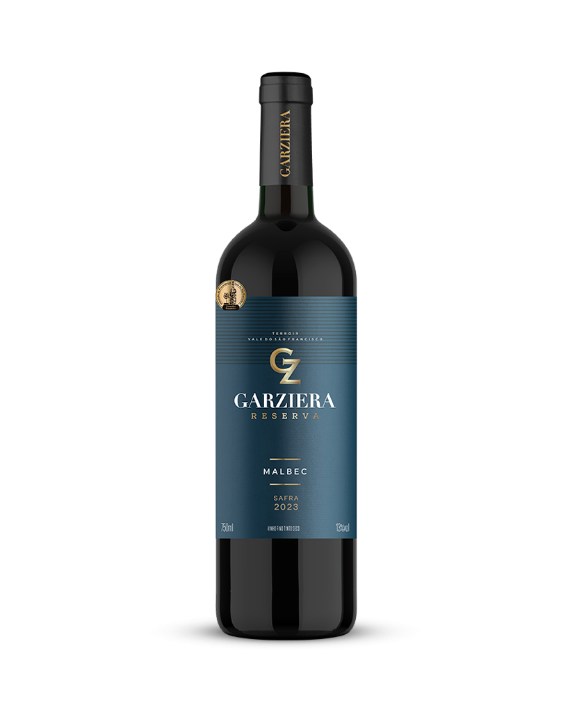 VINHO FINO TINTO MALBEC RESERVA GARZIERA 750ML