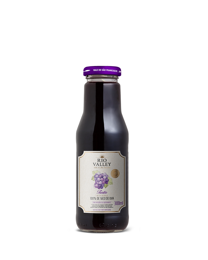 SUCO DE UVA TINTO INTEGRAL RIO VALLEY 300ML
